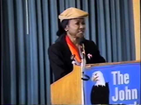 This speech was made by Dr Mildred Fay Jefferson durring the 2000 presidential election at a event hosted by the John Birch Society. The topic is "can the Republic be saved?"