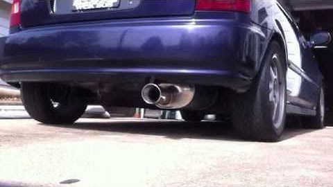 Civic Apexi WS2 exhaust with Header