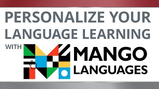 Personalize your Language Learning with Mango Languages screenshot 1