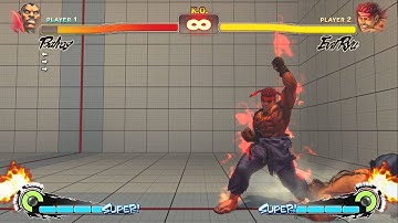 SSFIV:AE Evil Ryu Unblockable Set Up