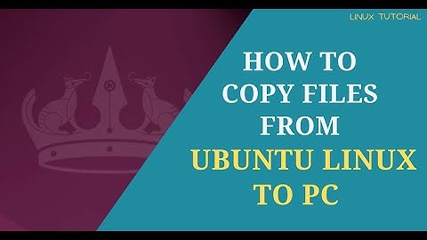 How to copy files from Ubuntu to Window PC securely using SSH/SCP