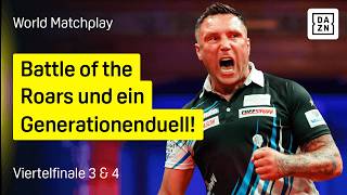 World Matchplay 2026: Viertelfinale 3 & 4 | Darts | DAZN Highlights
