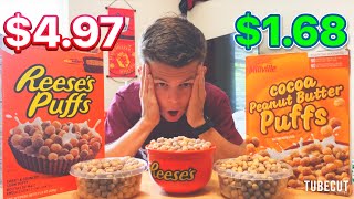 Name Brand vs Generic Cereal Taste Test
