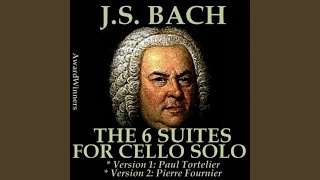 Suite No. 1 for Cello Solo in G Major, BWV1007 : VI. Gigue