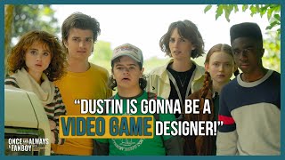 What if the events of STRANGER THINGS never happened (Sadie Sink, Caleb McLaughlin, Gaten Matarazzo)