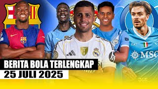 Download Lagu Rodri Dituker 2 Pemain, Napoli Pinjam Grealish, Barcelona Buru Konate, Berita Bola Terbaru Hari ini MP3 Download Lagu Rodri Dituker 2 Pemain, Napoli Pinjam Grealish, Barcelona Buru Konate, Berita Bola Terbaru Hari ini MP3