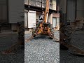 自分の足のように動くショベルカー【komatsu/WB04】