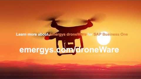droneWare for SAP Business One by Emergys