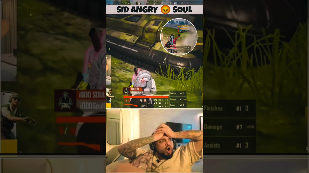 SID ANGRY TEAM SOUL 😡 SOUL LINEUP CHANGE SID☠️ 