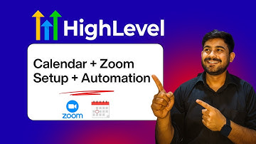 GoHighLevel Calendar + Zoom Integration (2026) — Auto Send Zoom Link, Emails & Reminders