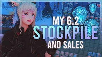 Already 5 Million Made, My Full 6.2 Stockpile! Sales, Precautions, Prices | FFXIV Gilmaking Guides