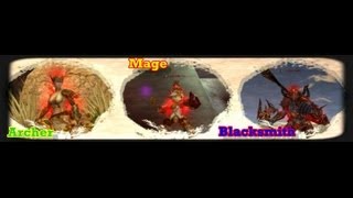Rakion Legendary Set Archer/Mage/Blacksmith