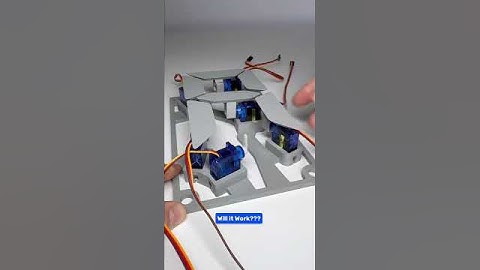 Mind-Boggling 3D Printed Micro Servo Clock Project using a Arduino R4 #3dprinting #engineering #diy