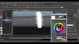 Creating Oil Smoke in Maya