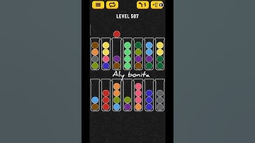 ball sort puzzle level 507