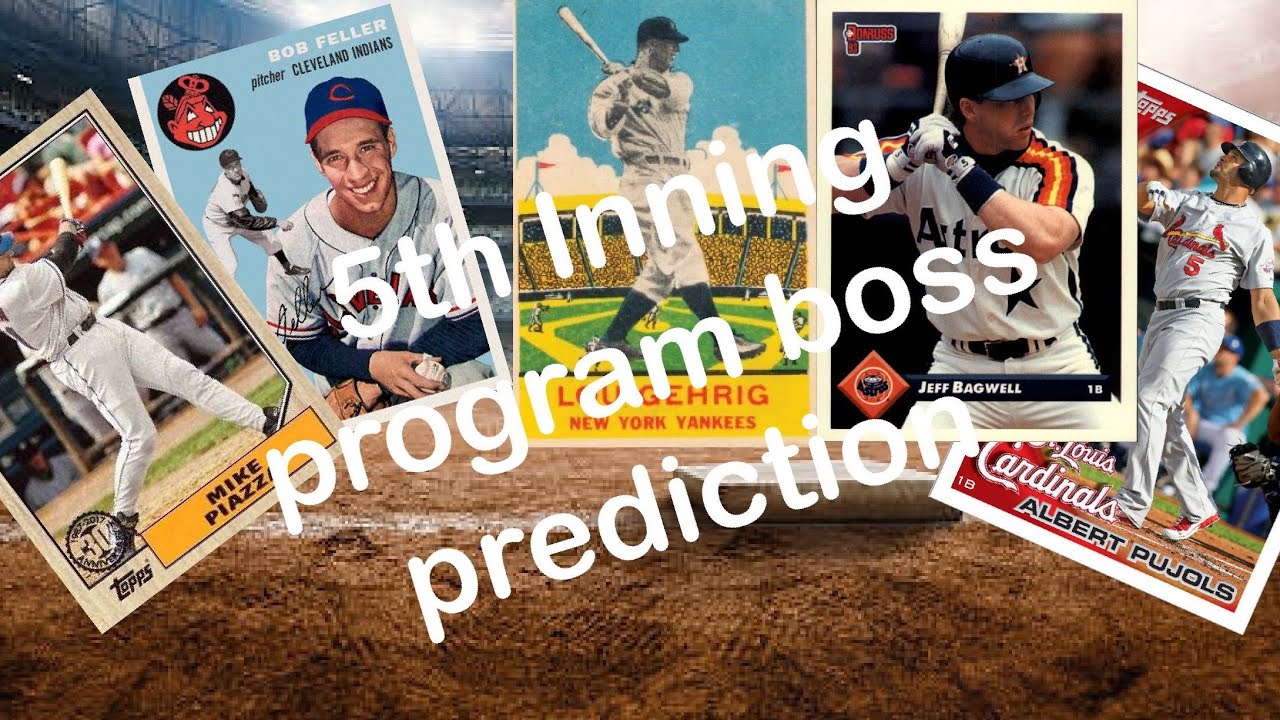 5th Inning Program Boss Prediction!!! MLB The Show 19 Diamond Dynasty!!!