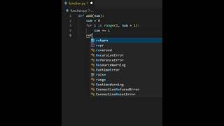 sum to N numbers using function  #coding #programming #python