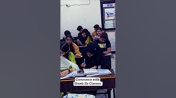 Commerce mtlb SHOEB SIR CLASSES ❤️ #shorts #shoeb_sir_classes #commerce