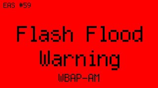 (EAS #59) Flash Flood Warning (WBAP-AM)