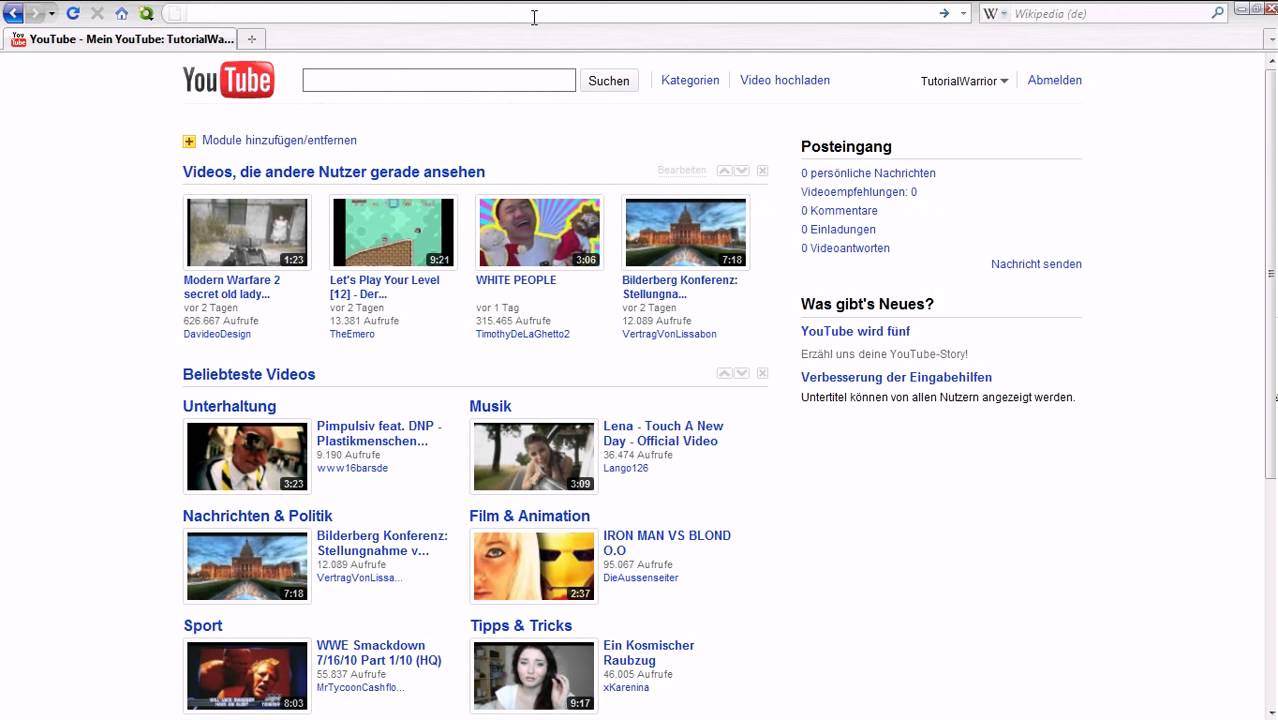 Videos Ruckeln Firefox