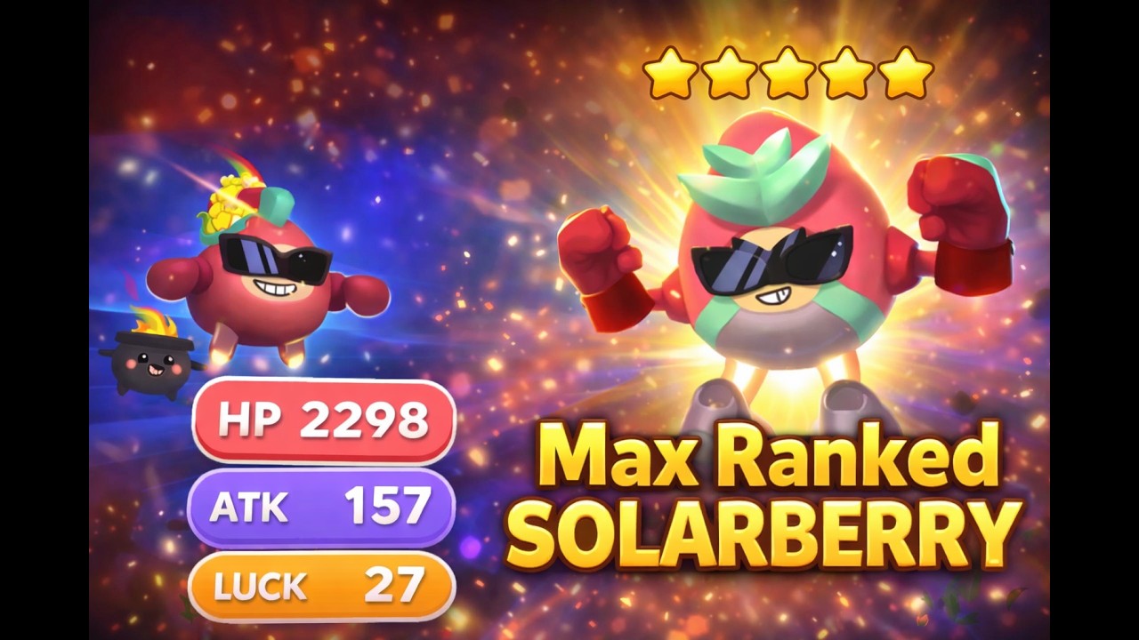 I GOT 5 STAR SOLARBERRY!!!  | Boddle