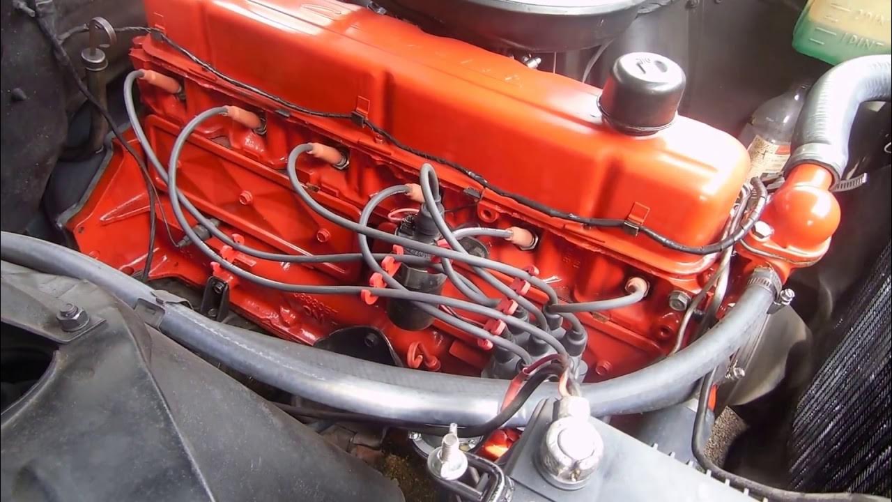 Chevy II 194 CID 6 cylinder - YouTube