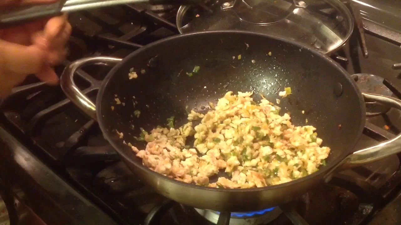 Chicken Mince Fried Rice (Video) - ZimboKitchen