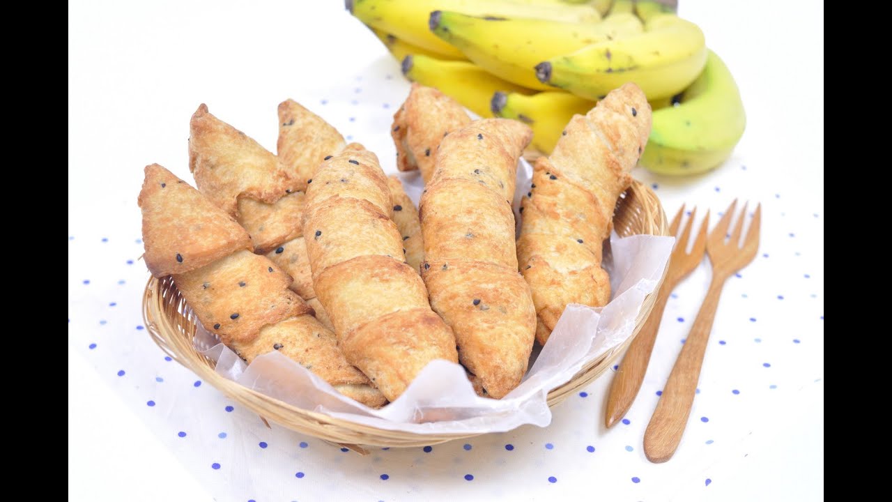 กล้วยทอดโมเลน Deep Fried Banana