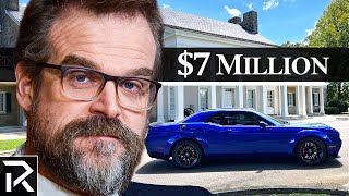 How David Harbour Spends His Millions