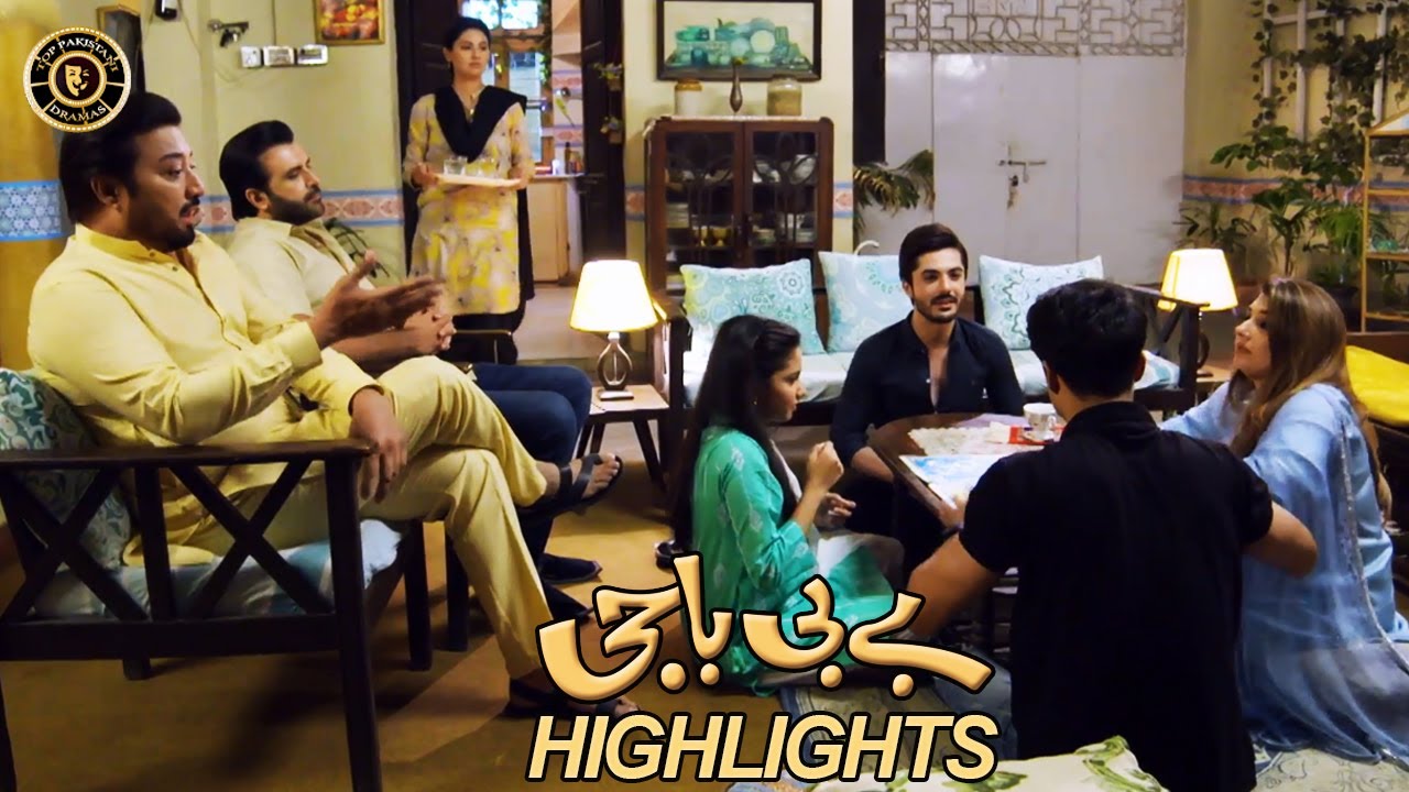 Baby Baji Episode 19 | Highlights | Javeria Saud | Aina Asif | Fazal Hussain | Top Pakistani Drama