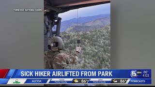 Sick hiker airlifted from Great Smoky Mountains National Park