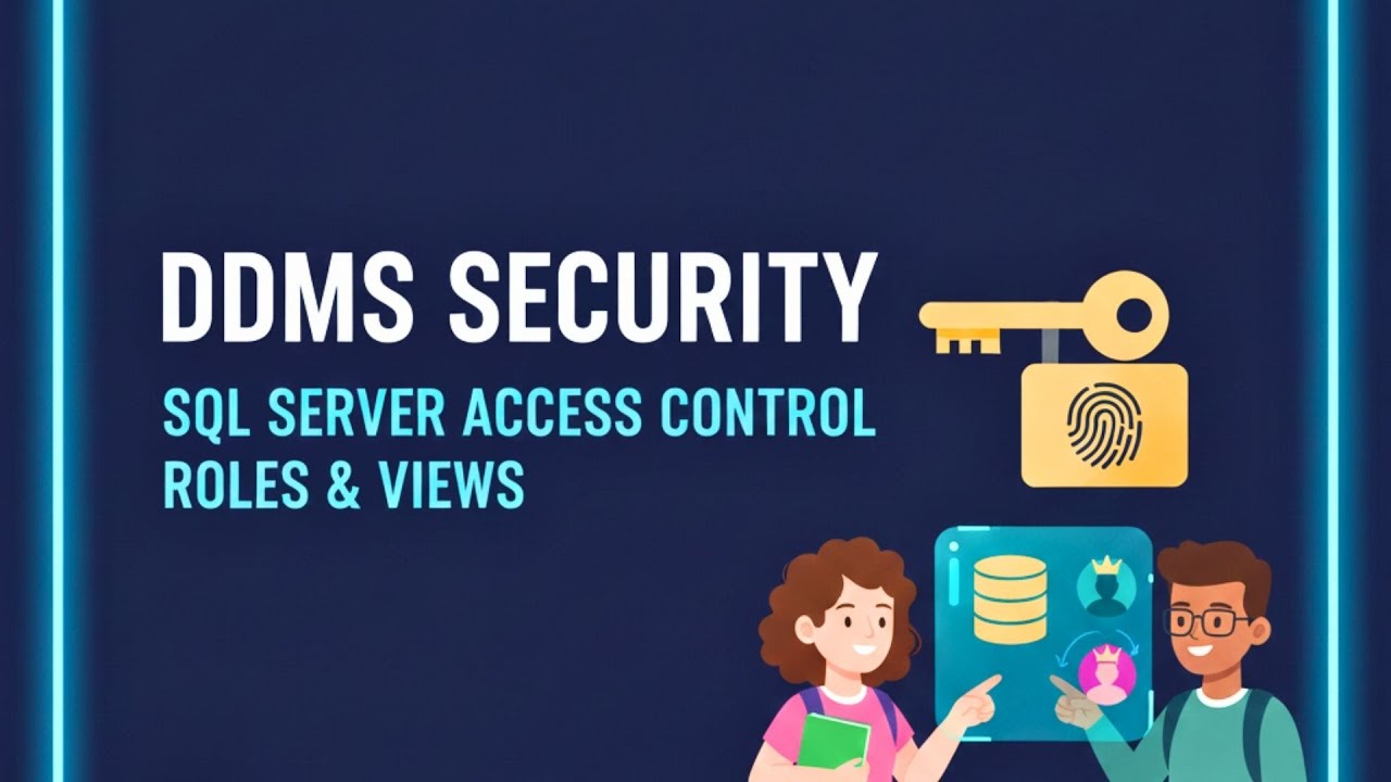 DBMS Security: Role-Based Access Control in SQL Server (Step-by-Step ...