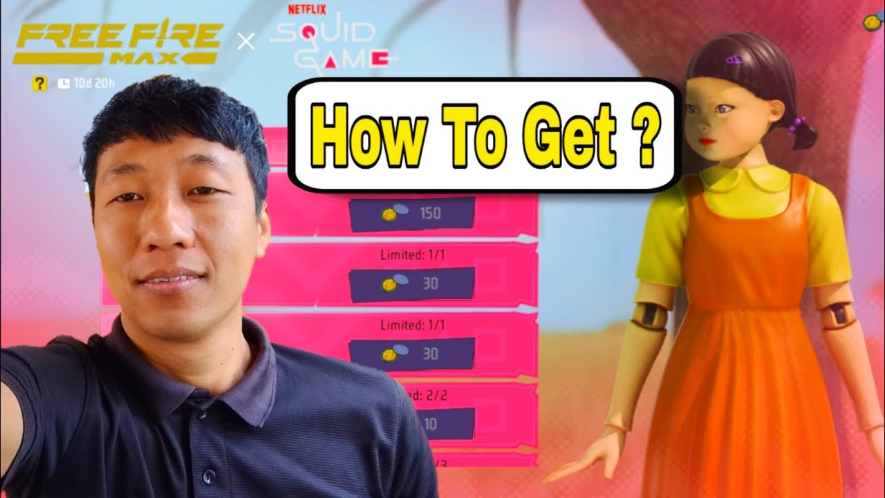 Free Fire New Event | Squid Doll Bundle | Mr Dipak