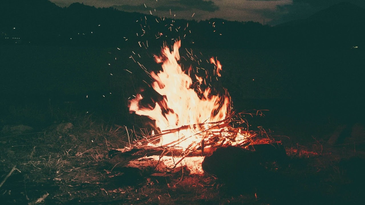 1 Hour, Fire Sound for Deep Sleep, Treatment Insomnia, induction of sleep