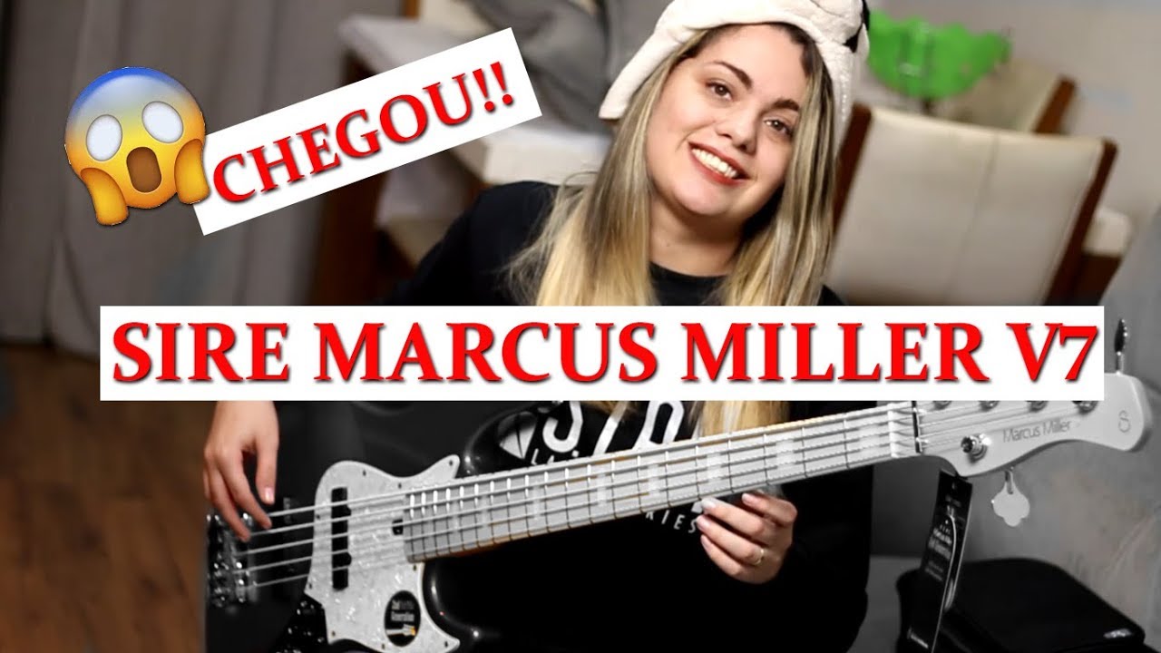 MEU NOVO BAIXO - SIRE MARCUS MILLER V7 2nd GERAÇÃO || Giane Rangel