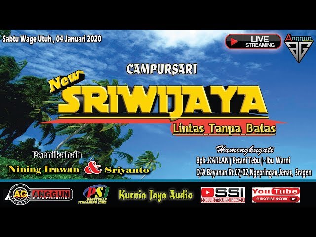 LIVE Streaming New Sriwijaya //Kurnia Jaya Audio // Anggun Shooting class=
