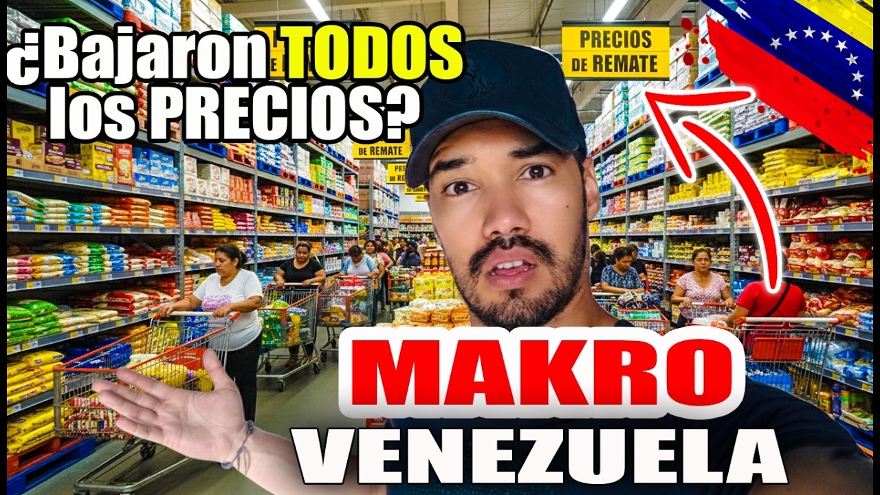 ¿Por qué este supermercado está REGALANDO todo en Venezuela? - Makro