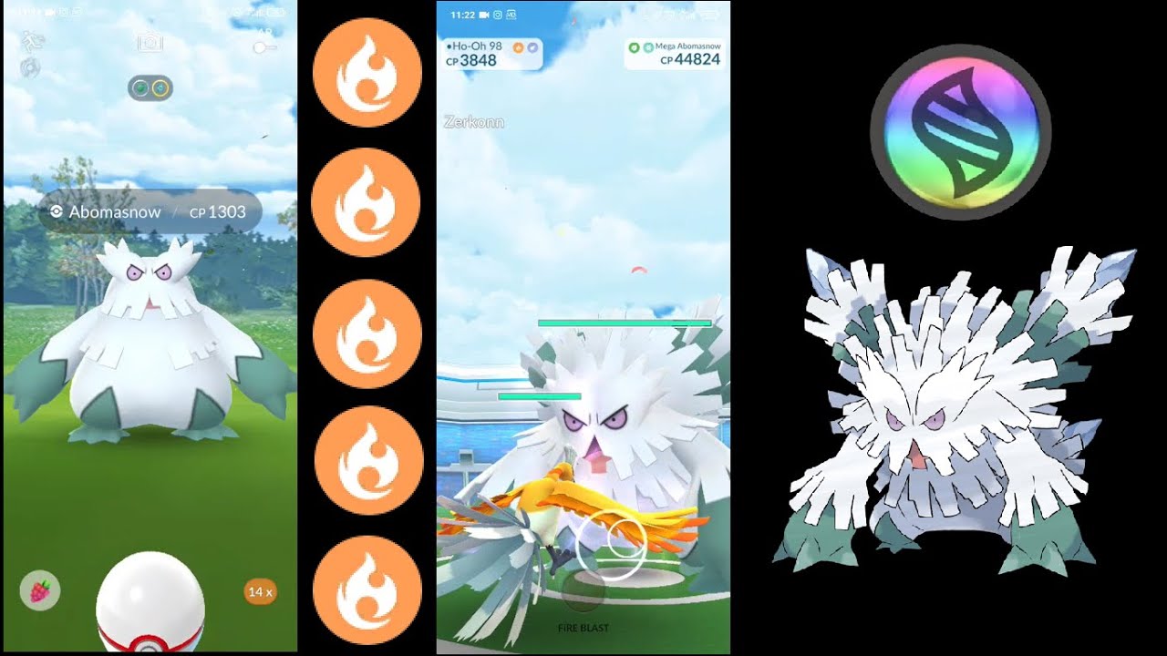 Pokémon GO: Mega Abomasnow; como batalhar nas reides, melhores ataques e  counters, esports