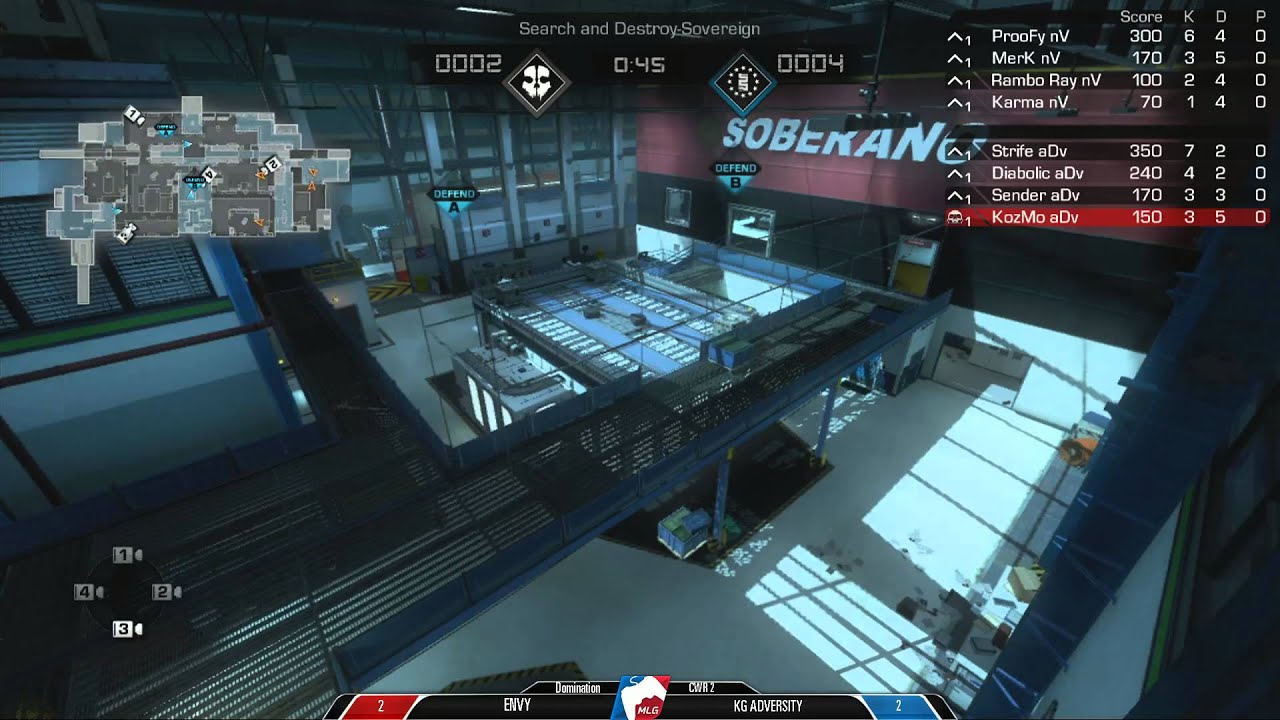 Envy vs Adversity - Game 5 - Champ W2 - MLG Columbus 2013