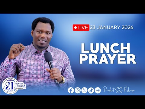 LIVE MAOMBI YA MFUNGO WA SIKU 21 LUNCH TIME PRAYER DAY 12 JAN 23 2026 