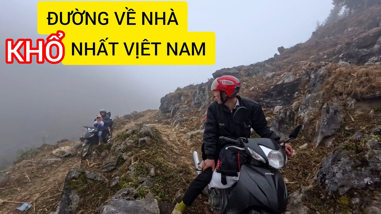 Самая изолированная деревня Вьетнама: невероятно трудное путешествие домой! Пешеходная прогулка н...