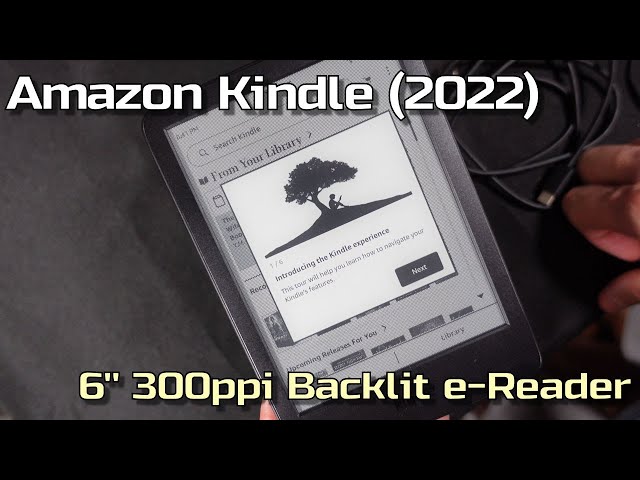Kindle E-Reader (2022 Release) 6 Display 16 GB in Black