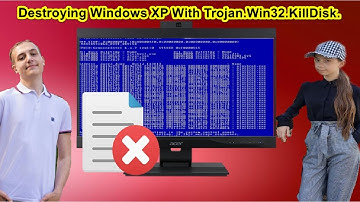 Destroying Windows XP with Trojan.Win32.KillDisk.