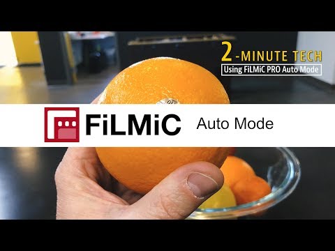 How To Use FiLMiC Pro AUTO Mode