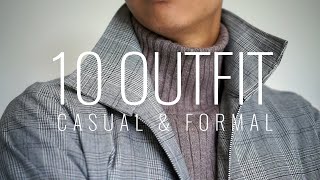 LOOKBOOK  10 OUTFIT CASUAL & FORMAL