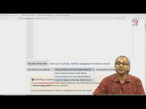 Lec 34 Introduction to PythonTutor