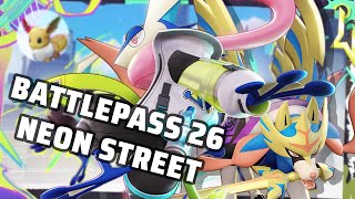 Battlepass 26: Neon Street Style: Greninja and Zacian
