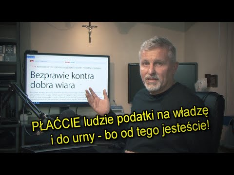 PŁAĆCIE ludzie podatki i głosujcie na władzę - boście od tego! A władza wyda waszą kasę na duperele