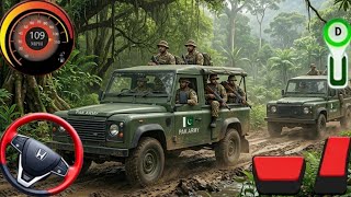 Gameplay di un nuovo simulatore di guida di camion militari in città per Android screenshot 1