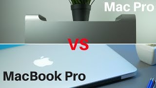 Macbook Pro vs Mac Pro | My new editing setup with benchmarks